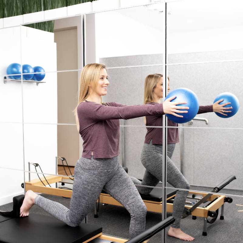 clinical pilates sessions with rise physio